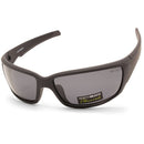 North Beach Ark Satin Black/Grey Polarised Men's Sports Sunglasses