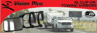 Vision Plus XL Towing Mirror
