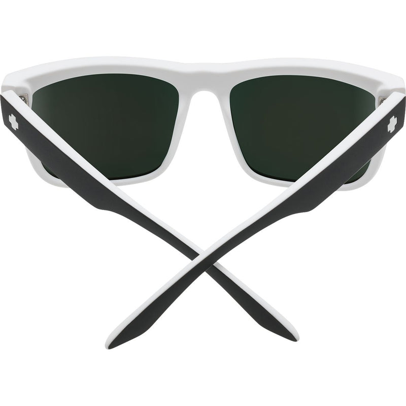 Spy Discord Whitewall Black on White/Blue Spectra Polarised Unisex Sunglasses
