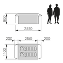 Dometic Pico FTC 2 TC - Inflatable camping swag, 2-person