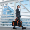 Slimbridge Garment Bags 2 in 1 Hanging Suit Convertible Travel Duffle Black