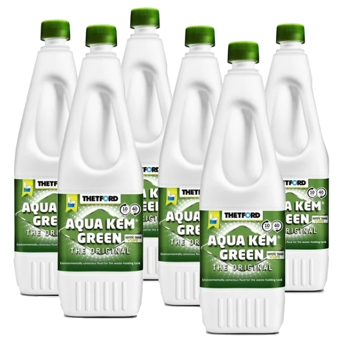 Thetford Aqua Kem Green 6 X 1L chemical