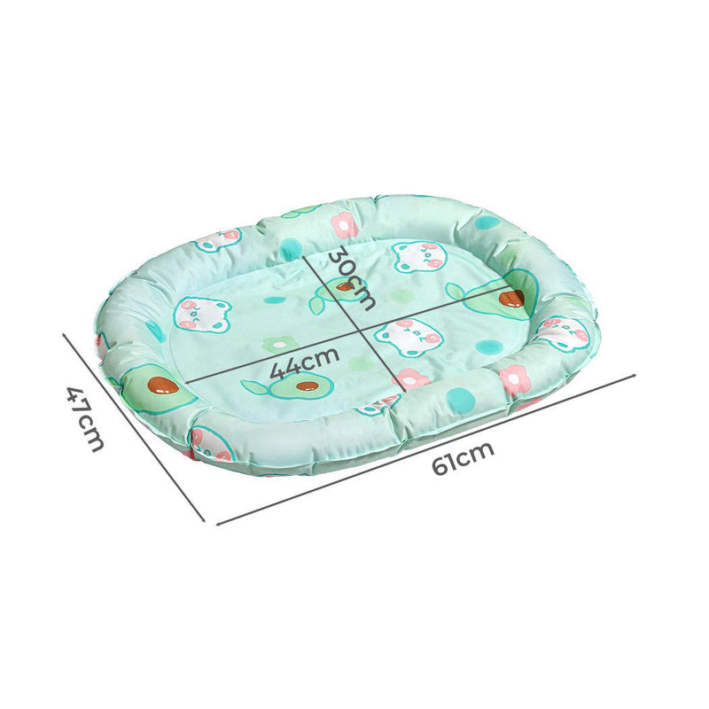 Pawz Pet Cooling Mat Dog Cat Gel Non-Toxic Bed Pillow Self-cool Summer Ice Pad S