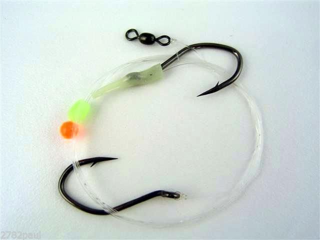 Wilson Breakaway Gummy Rig 2 X 2/0 Deep V - With Breakaway Sinker/Line 60lb