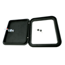 Coast Door 1 - Black 399 x 349 (M500-200) with BLK Lock