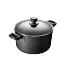 Scanpan Classic 26cm/6.5L Non-Stick Dutch Oven with Lid - Black (Induction & Oven Safe)