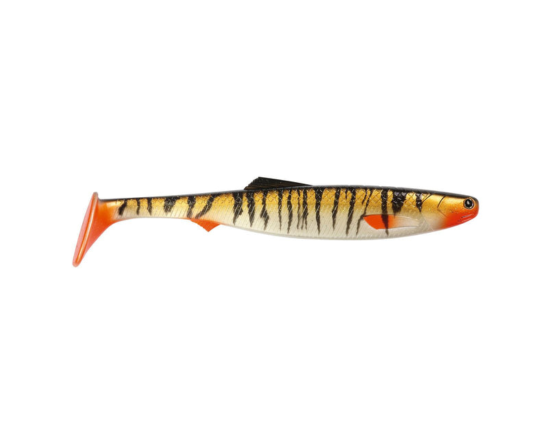 TT Lures 220mm Enforcer Soft Unrigged Swimbait Lure - GOLD TIGER
