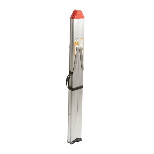 3 step aluminium collapsible box stick ladder with carry bag