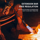 Three-Stage Outdoor Gas Burner Torch Silver