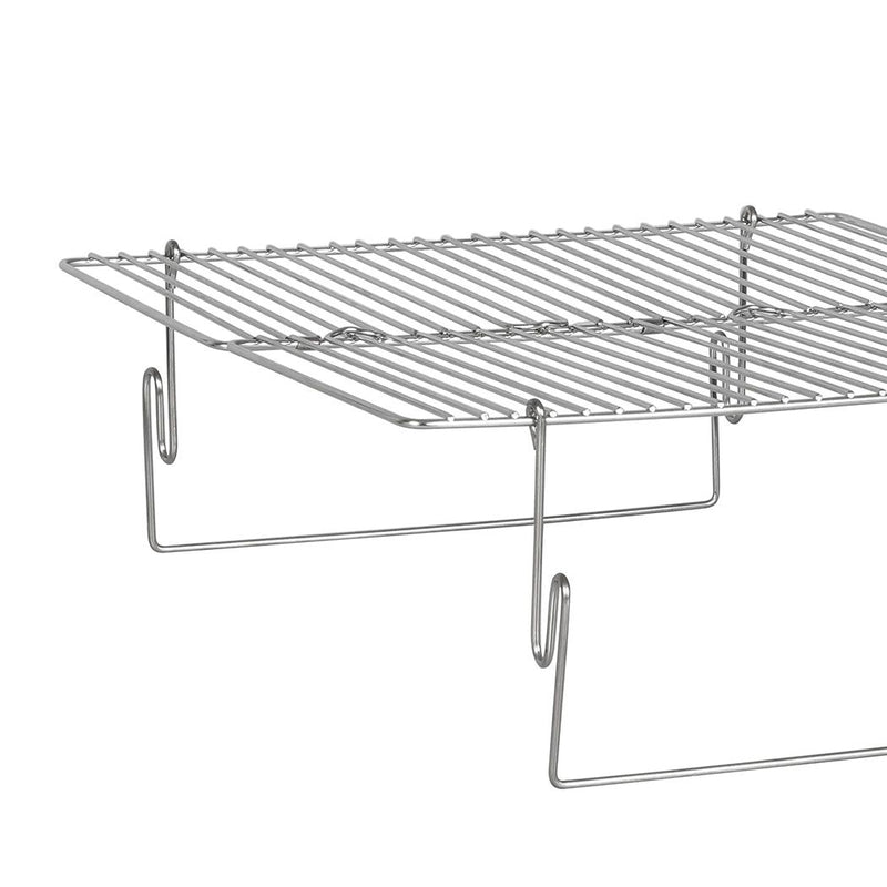 Moyasu Fire Pit BBQ Grill Barbecue Smoker Camping Portable Stainless-Steel Stove