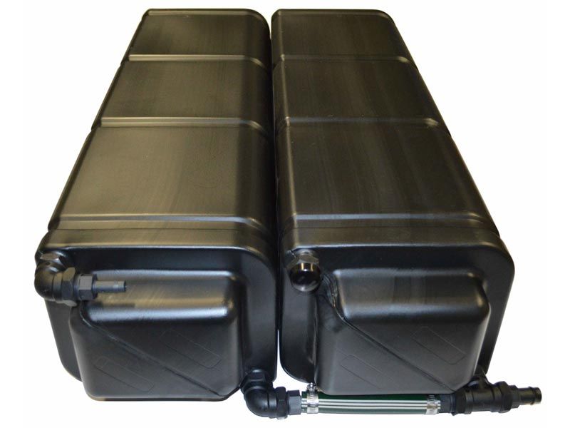 BR Plastics 43L Modular Water Tank - Pack Two