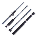 7ft Jarvis Walker Pro Hunter 4-7kg Spin Rod with Solid Glass Tip - 2 Piece
