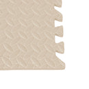 Bopeep EVA Foam Kids Play Mat Floor Kid Crawling Interlocking Home White 60x60