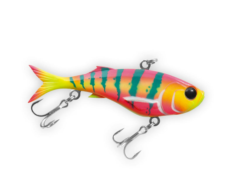 75mm TT Lures 13gm Quake Soft Vibe Fishing Lure Rigged with 4X Strong Trebles