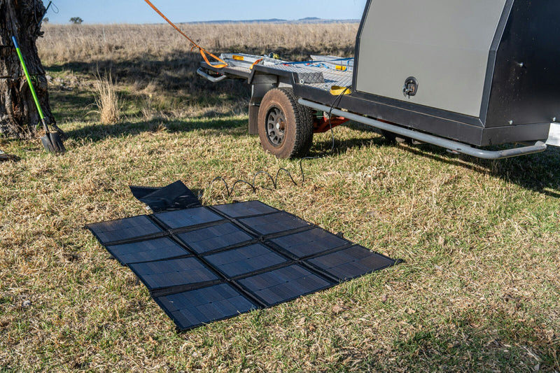 12 Volt Direct 300W Portable Folding Solar Blanket Mat