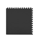 Bopeep EVA Foam Kids Play Mat Floor Kid Crawling Interlocking Home Black 60x60