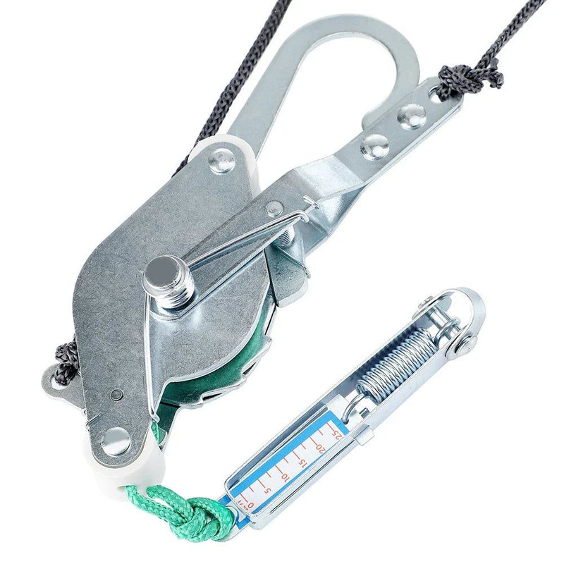 Over-Door Hanging Neck Traction Kit Adjustable Cervical Stretcher Green