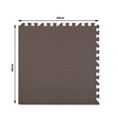 Bopeep EVA Foam Kids Play Mat Floor Kid Crawling Interlocking Home Coffee 60x60