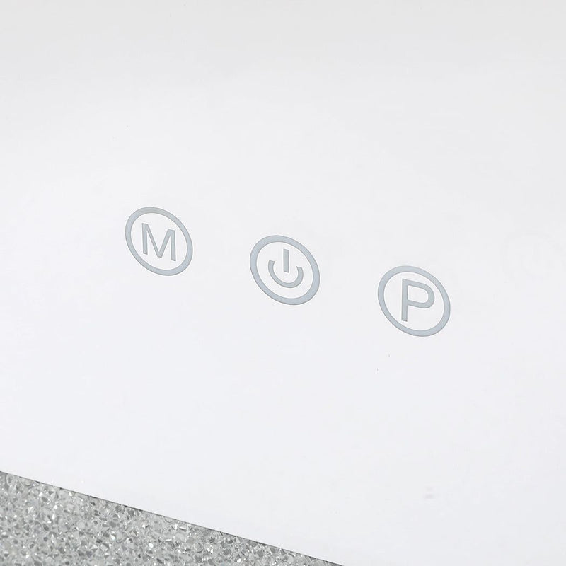 Yezi Makeup Mirror LED Lighted Hollywood Vanity Magnifying Mirrors Rechargeable