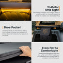 San Hima kalbarri Lite Gen 2 Rooftop Tent Hardshell Khaki With Ladder & Rack