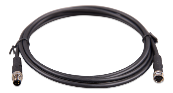 Victron Energy 2 Meter M8 circular connector Male/Female 3 pole cable (Single)