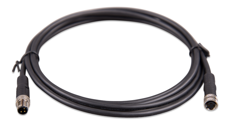 Victron Energy 2 Meter M8 circular connector Male/Female 3 pole cable (Single)