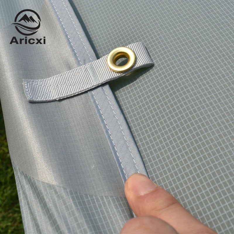 Ultralight Silicone Coated Nylon Camping Tent (Grey)
