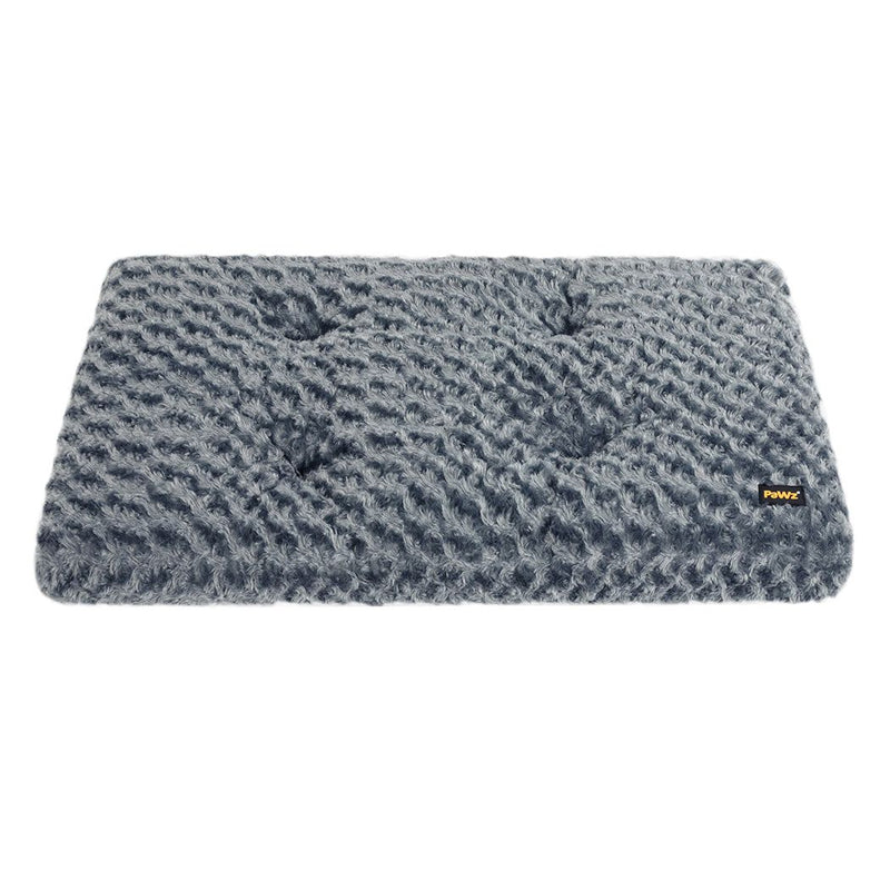 Pawz Pet Bed Dog Cat Calming Soft Warm Plush Mattress Cushion Mat Washable 48″