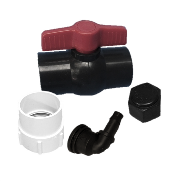 110lt Grey/Fresh Water Tank Fittings Pack Only