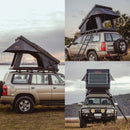 San Hima Kalbarri X Rooftop Tent Hardshell With Ladder 4x4 + 130W Solar Panel