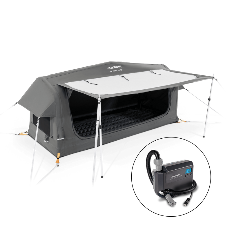Dometic Pico FTC 1 TC - Inflatable camping swag, 1-person with Gale - Electric pump