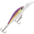 7cm Smoke Purple UV Storm Smash Shad Hard Body Fishing Lure