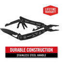 Coast LED155 Multi-Tool - 13 in One Multipurpose Spring Loaded Pliers