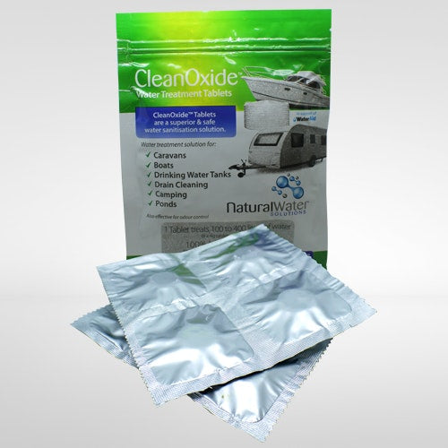 CleanOxide Water Treatment Tablets - 8 x 4g