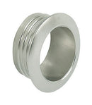 Mini Rosette - Matte Nickel (Flat Lip)