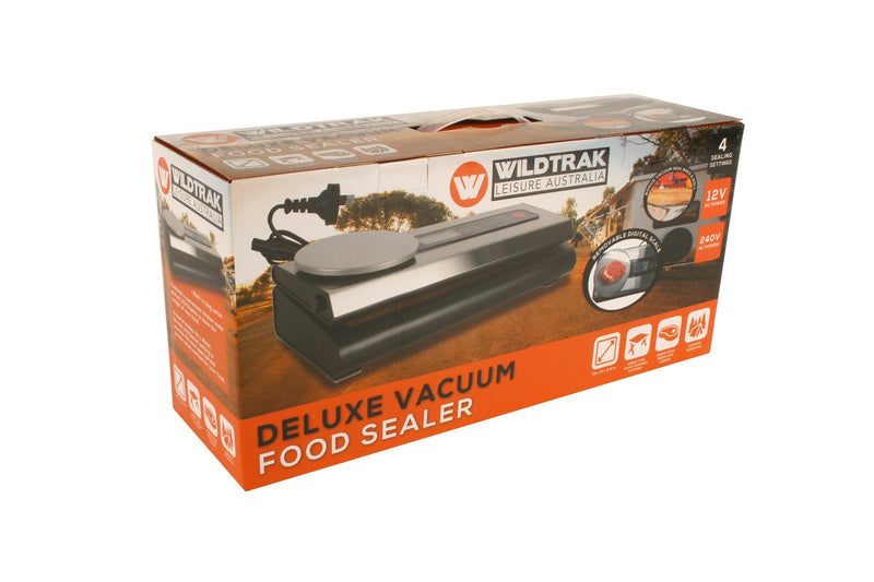 Wildtrak Deluxe Vacuum Sealer w/Scale 12/240v Food Packing Kitchen Tools Silver