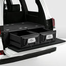 San Hima Lightweight 2X 900mm 4WD Rear Drawer System Fit Toyota Landcruiser Prado 120
