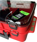 Bite Science Large Tackle Case with 5 Lure Boxes and Spinnerbait Storage Section