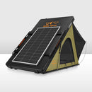 San Hima Kalbarri Lite Rooftop Tent Hardshell Olive+200W Solar Panel+Ladder&Rack