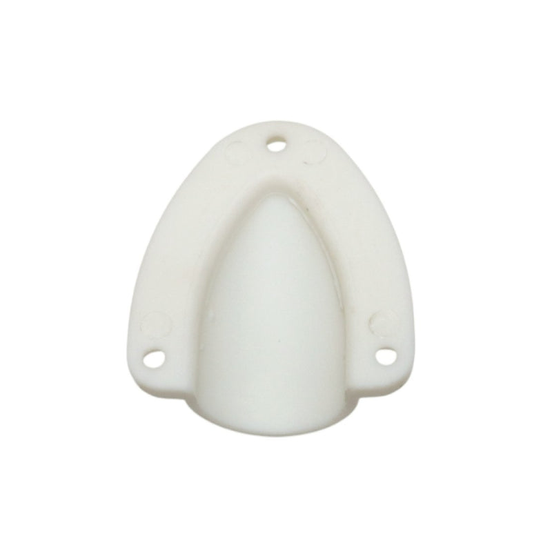 Exotronic Medium White Clamshell Cable Entry Cover