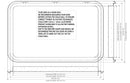 Coast Door 3 - Black 415 x 581 (M500-220) with BLK Lock