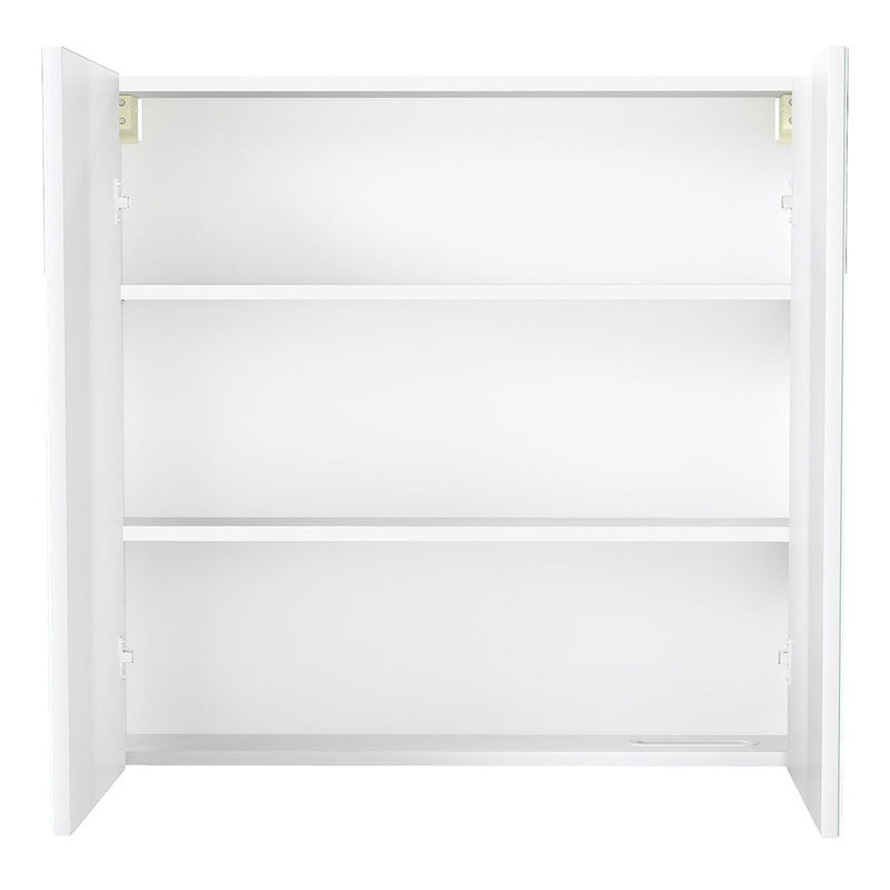 Levede Bathroom Mirror Wall Mounted Vanity Mirror Cabinet Wall Storage 75x72cm