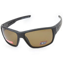 Dirty Dog Knox Satin Black/Brown Polarised Men's Sports Sunglasses