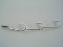 Mustad Pre-Rigged Swivel Gang Hooks 4/0 3 Hooks 3 Sets