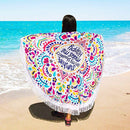 Mandala Beach Towel
