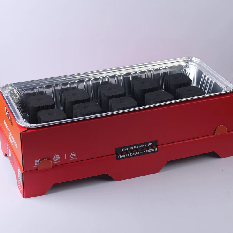 Portable Bamboo Charcoal BBQ Family Box Sets