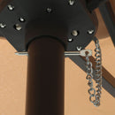 Centra Big Patio Umbrella Twin Outdoor Garden Pool Sun Shade Stand Double-Sided