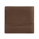 Dents Men's Pebble Grain Leather Bifold Wallet with Coin Purse & 5 Card Pockets - Tan