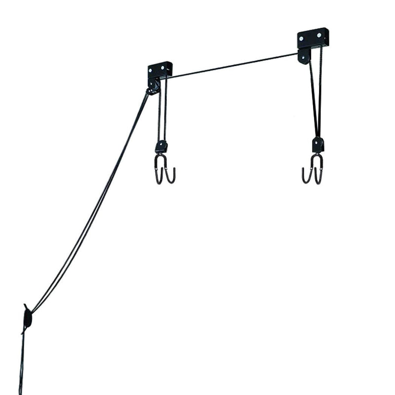 Monvelo Kayak Hoist Pulley 54kg Bike Holder Lift Garage Ceiling Storage Rack