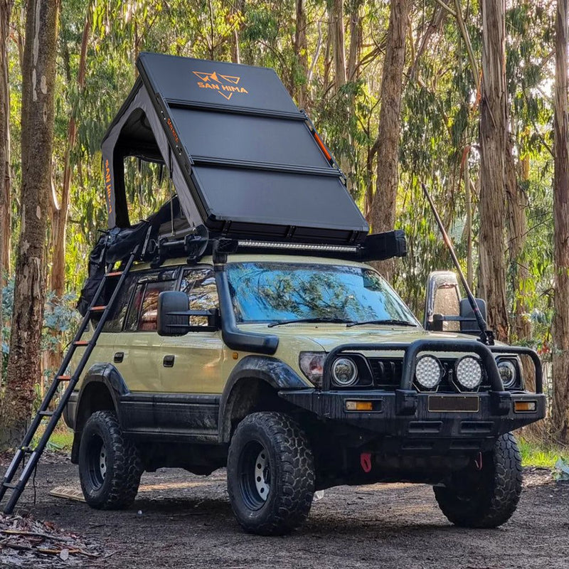 San Hima Kalbarri Gen 2 Roof Top Tent Hardshell With Ladder Camping 4WD 4x4